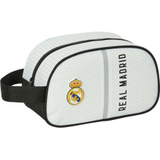 Real Madrid C.f. Дорожный несессер Real Madrid C.F. Белый Серый Спортивный 26 x 15 x 12 cm