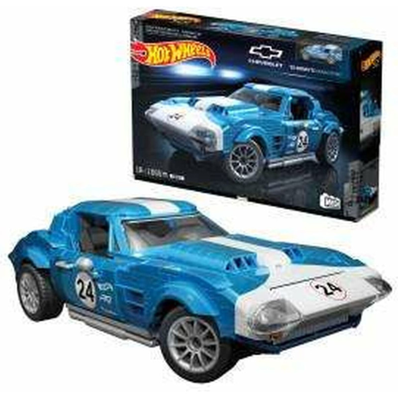 Mattel Celtniecības Komplekts Mattel Corvette Grand Sport Del 63