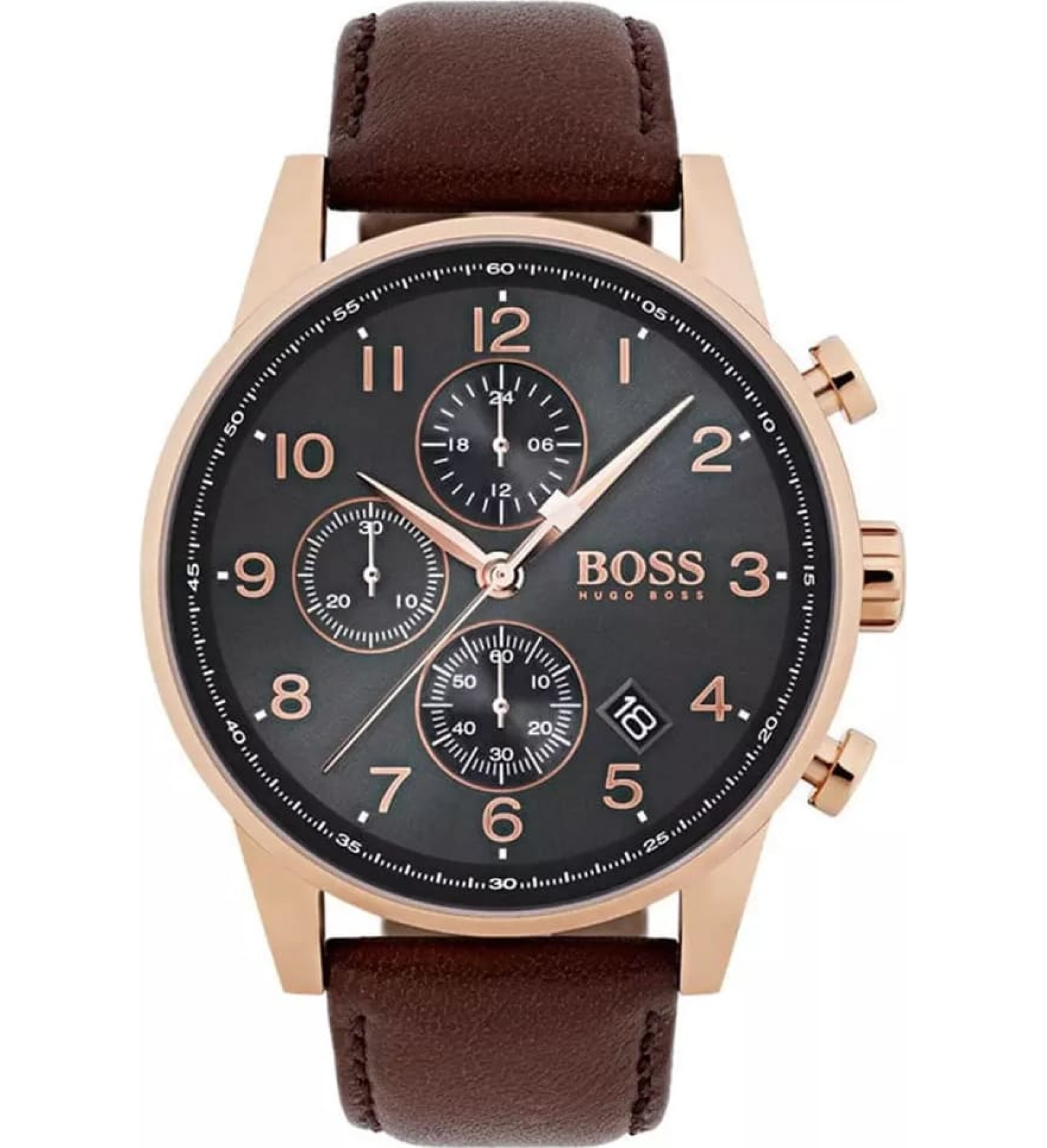 Hugo Boss VĪRIEŠU PULKSTENIS 1513496 — NAVIGATORS (zh010b)