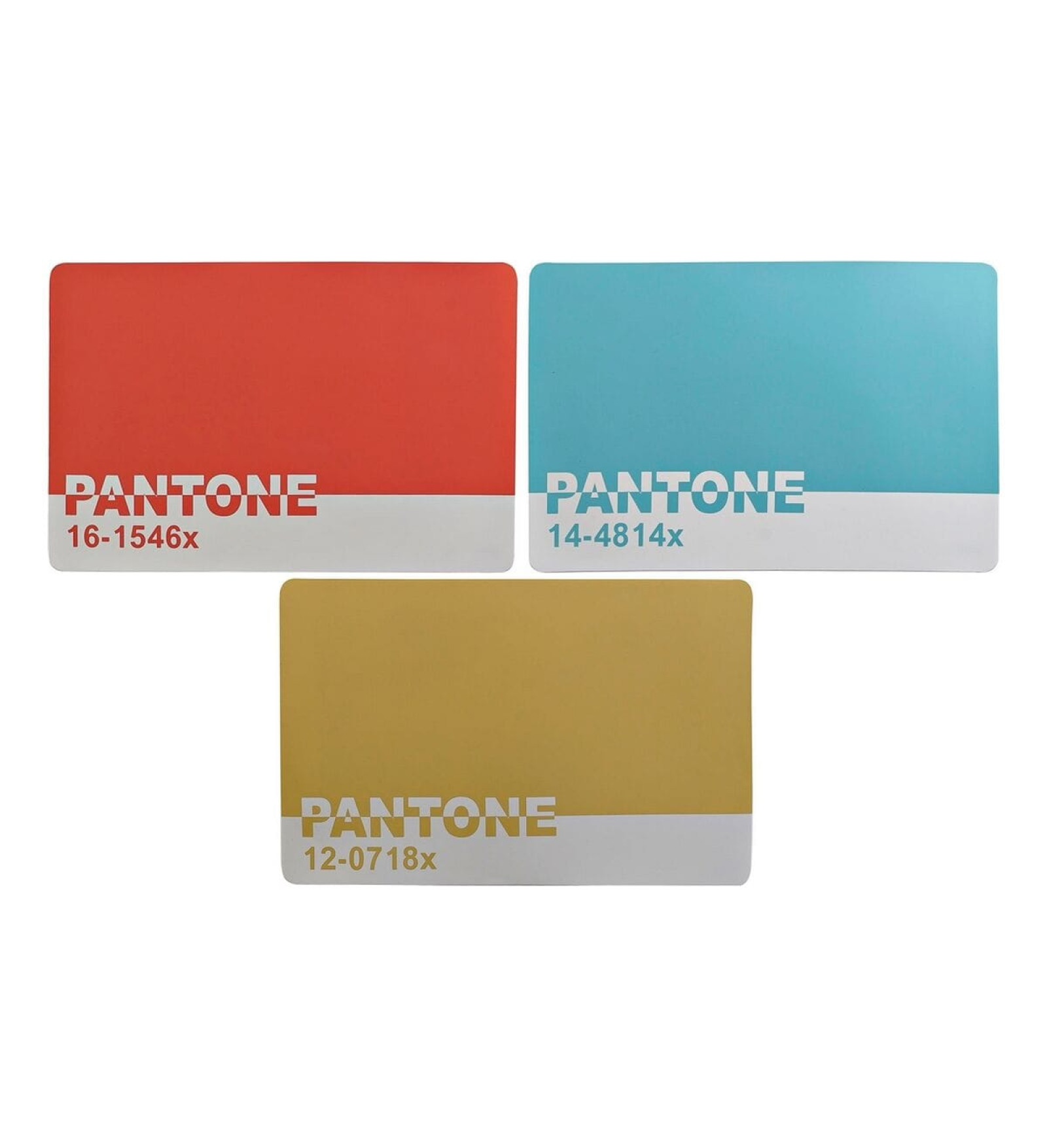 Dkd Home Decor Trauku paliktnis DKD Home Decor Pantone Gumija (3 pcs) (43.5 x 28.5 x 0.5 cm)