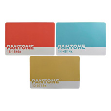 Dkd Home Decor Trauku paliktnis DKD Home Decor Pantone Gumija (3 pcs) (43.5 x 28.5 x 0.5 cm)