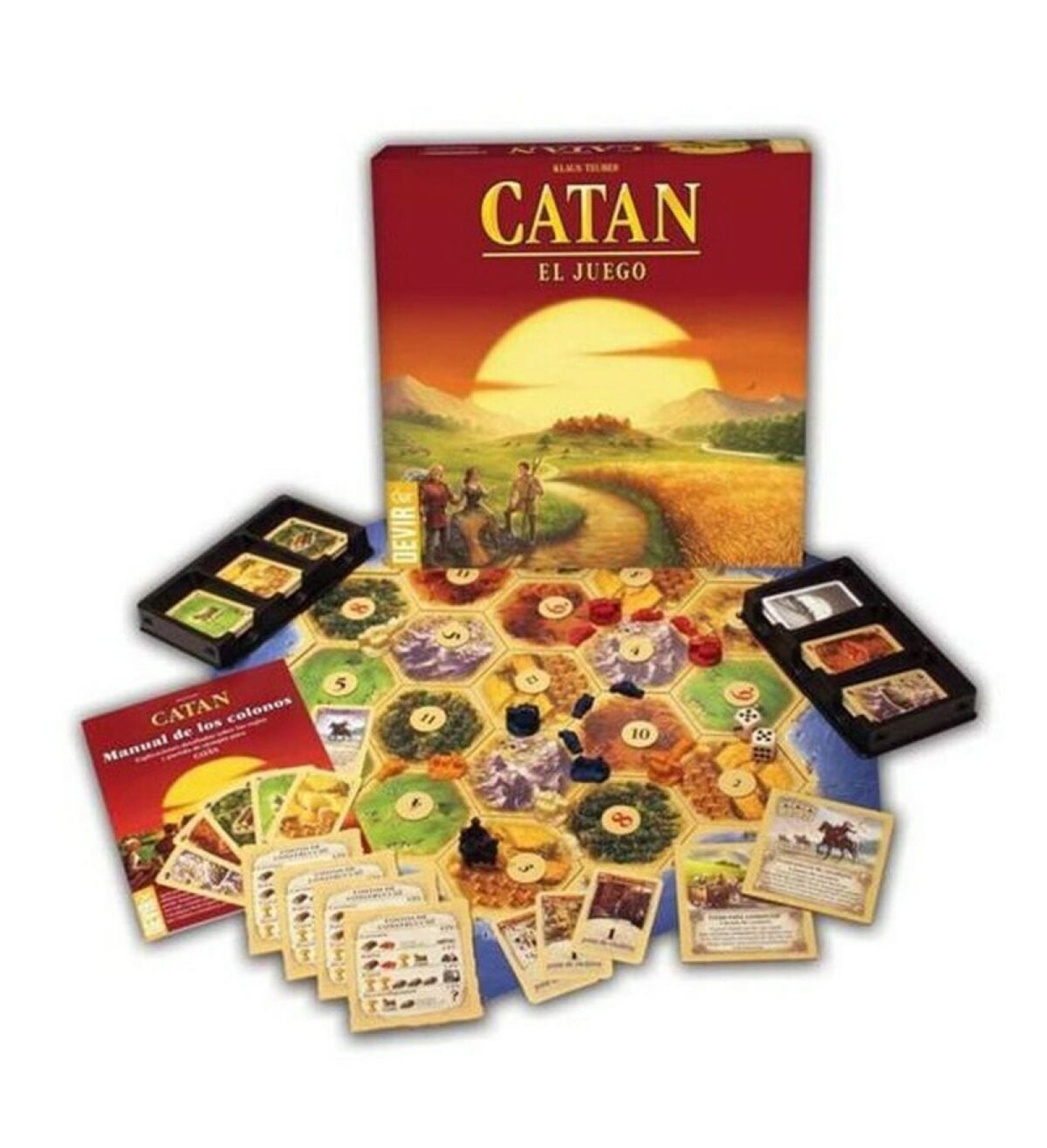 Spēlētāji Catan Junior (Es)