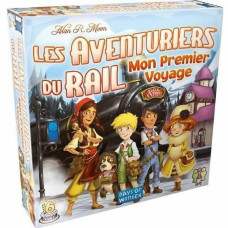 Asmodee Spēlētāji Asmodee Rail Adventurers : My First Voyage (FR) Melns Zils Balts Zaļš