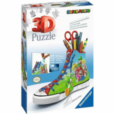 Ravensburger 3D Puzle Ravensburger Sneaker Super Mario 108 Daudzums