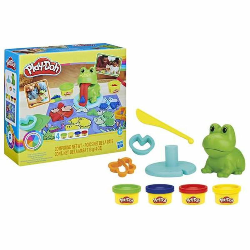 Play-Doh Modelēšanas Māla Spēle Play-Doh Kikker en Kleuren Starters Set