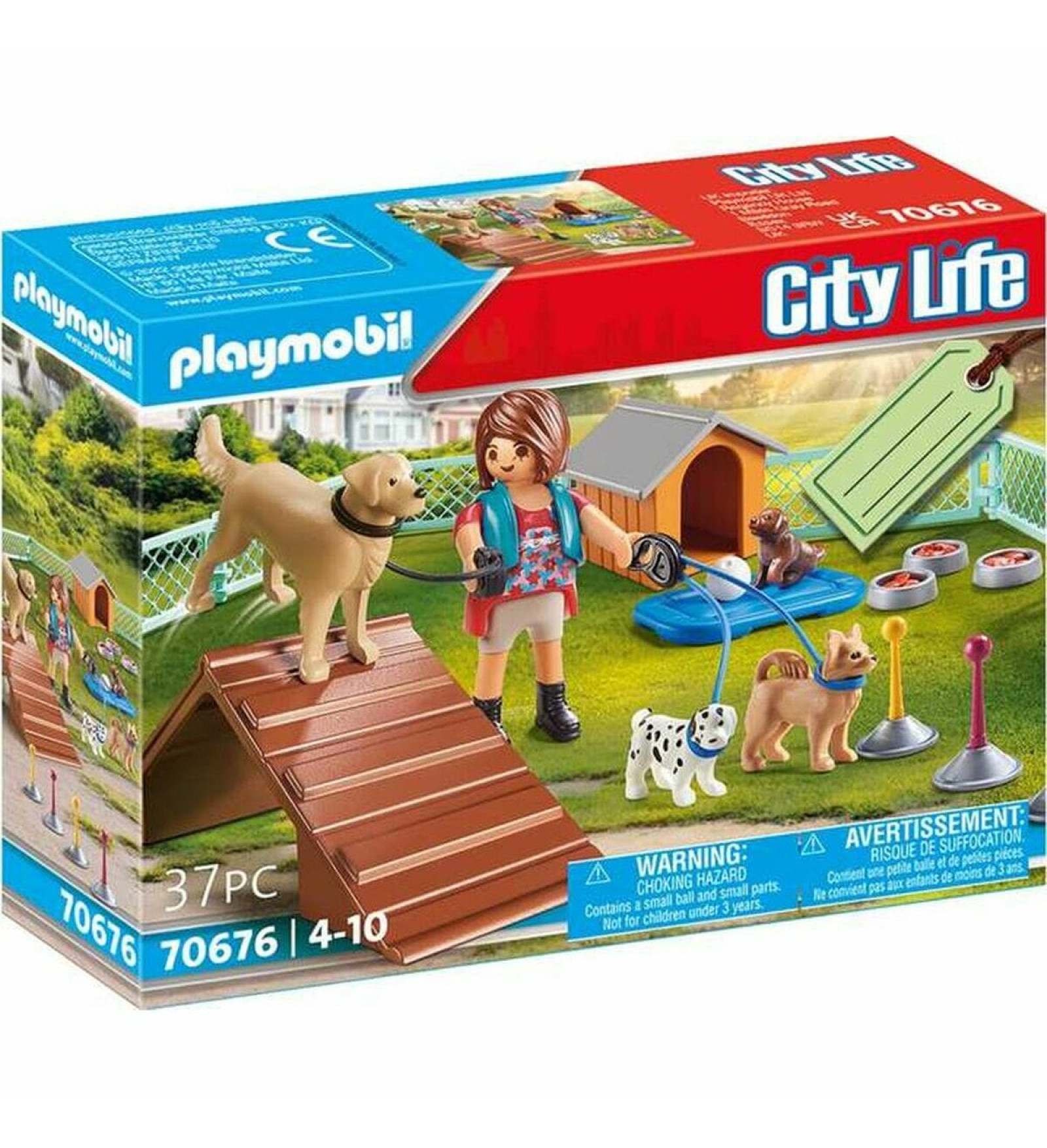 Playmobil Playset Playmobil City Life Suns Trenēšana 70676 (37 pcs)