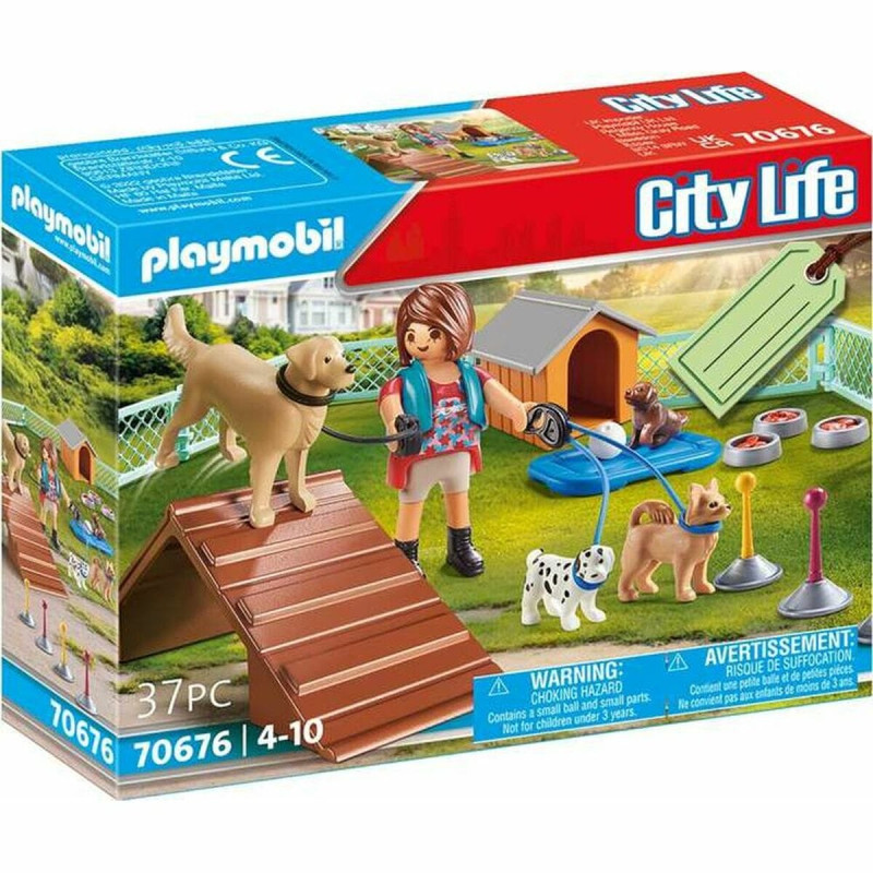 Playmobil Playset Playmobil City Life Suns Trenēšana 70676 (37 pcs)