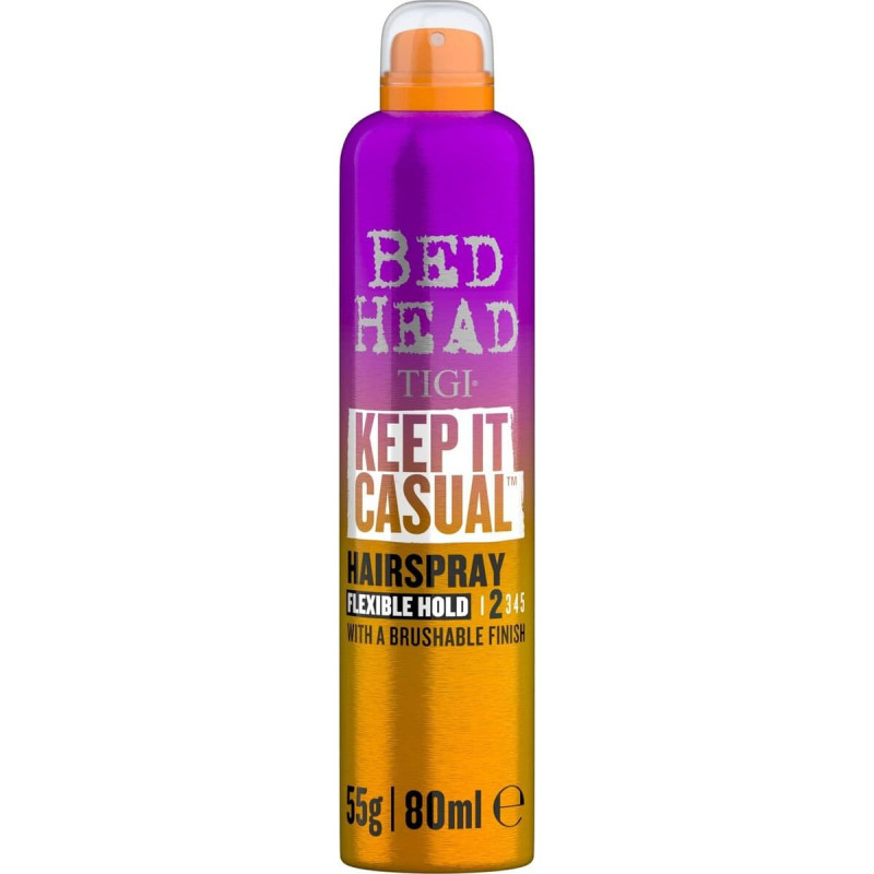 Tigi Elastīgas Fiksācijas Matu Laka Tigi Row Keep It Casual 400 ml