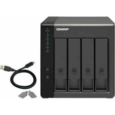 Qnap NAS Tīkla Suzrage Qnap TR-004 Melns