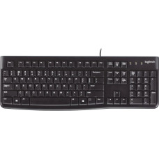 Logitech Klaviatūra Logitech Melns Francūzis AZERTY