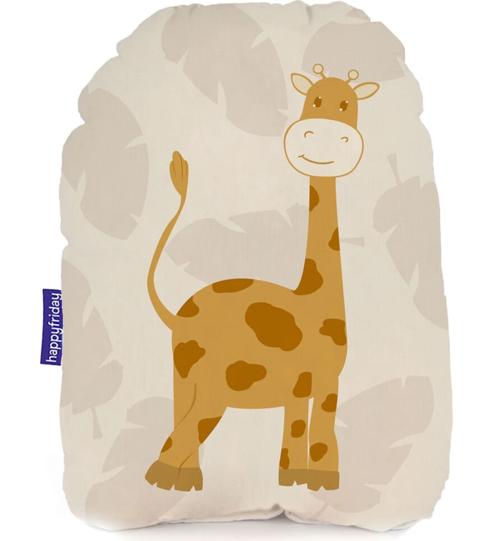 Happyfriday spilvens HappyFriday HF Mini Daudzkrāsains dzīvnieki Žirafe 40 x 30 cm