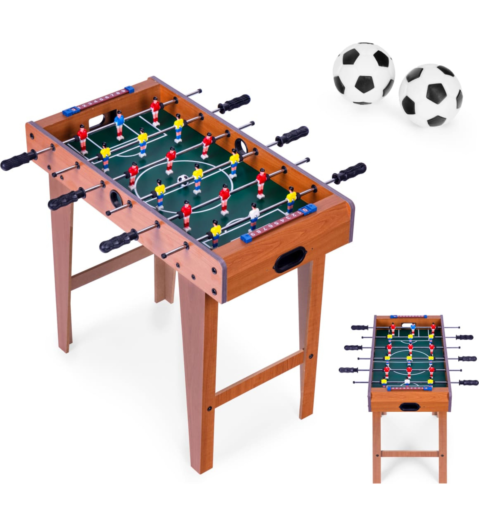 Galda futbols 69x35 cm koka galda futbola spēle