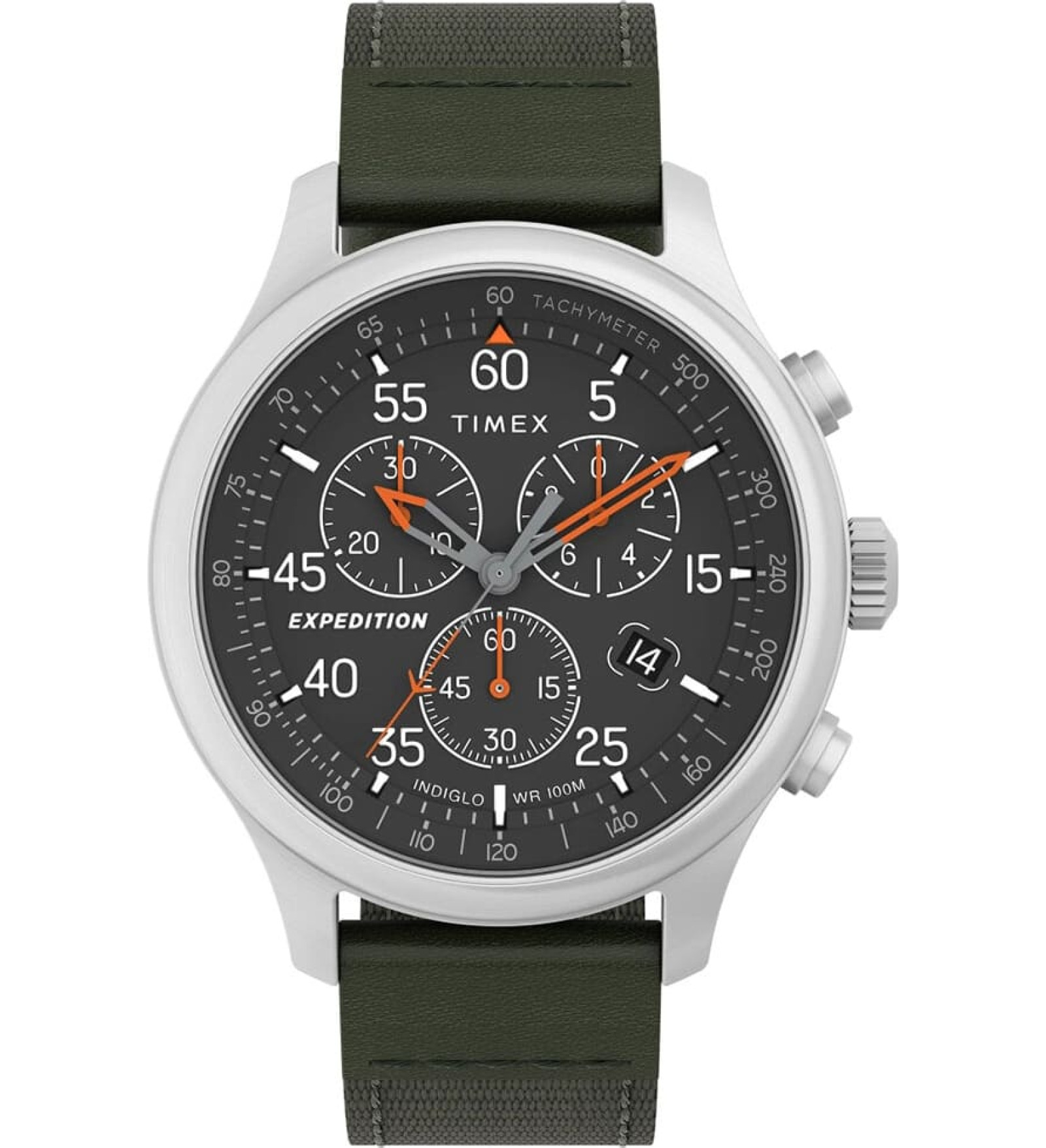 Timex VĪRIEŠU PULKSTENIS Expedition Field Chronograph 43mm TW4B26700 + BOX