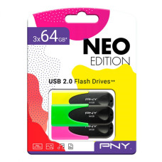 PNY USB Zibatmiņa PNY 64 GB (3 uds)