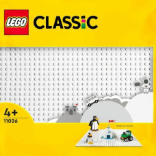 Lego Statīvs Lego 11026 Classic The White Building Plate 32 x 32 cm