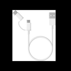 Xiaomi USB to mikro USB kabelis Xiaomi Balts 30 cm