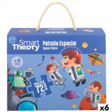 Colorbaby Puzle un domino komplekts Colorbaby Space Patrol 72 Daudzums 90 x 60 cm (6 gb.)