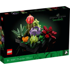 Lego Celtniecības Komplekts Lego Succulent 10309 771 Daudzums Daudzkrāsains