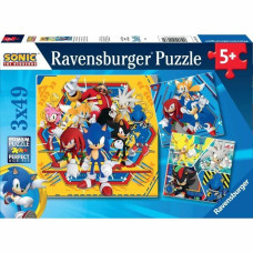 Ravensburger Puzle un domino komplekts Ravensburger SONIC (FR)