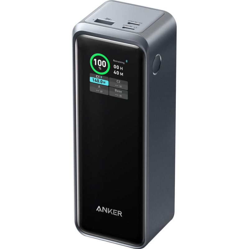 Anker Powerbank Anker 737 Prime Melns 27650 mAh