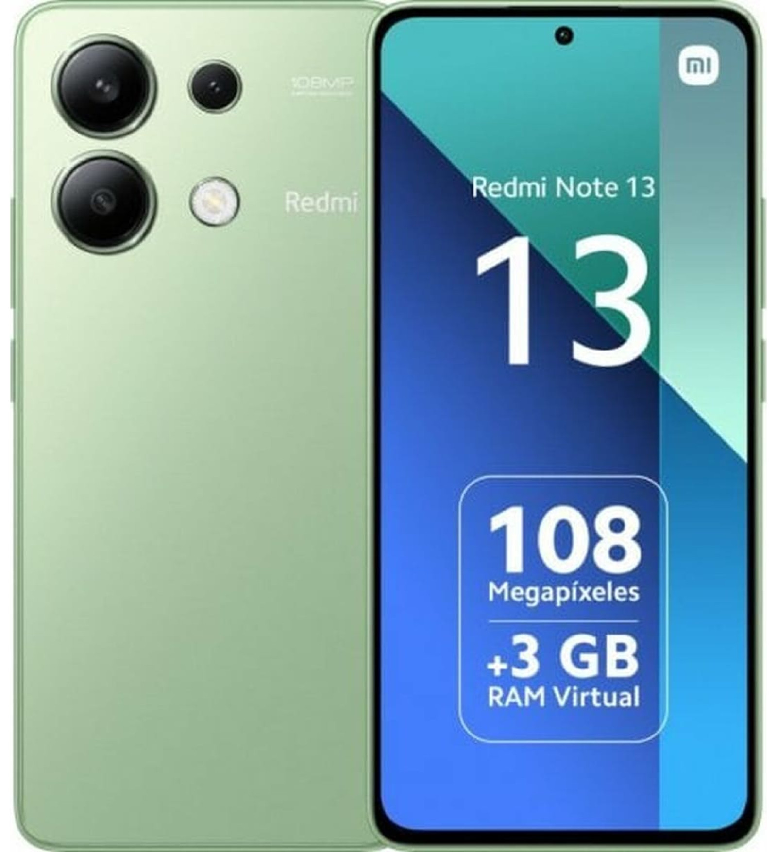 Xiaomi Viedtālruņi Xiaomi NOTE13 GREEN QUALCOMM SNAPDRAGON 685 6 GB RAM 128 GB Zaļš