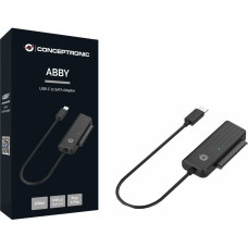 Conceptronic Cietā Diska Adapteris no USB uz SATA Conceptronic ABBY02B 2,5