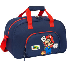 Super Mario Спортивная сумка Super Mario World Тёмно Синий 40 x 24 x 23 cm