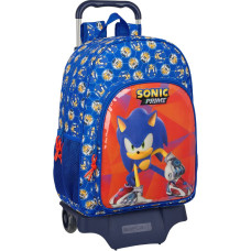 Sonic Skolas mugursoma ar riteņiem Sonic Prime Zils 33 x 42 x 14 cm