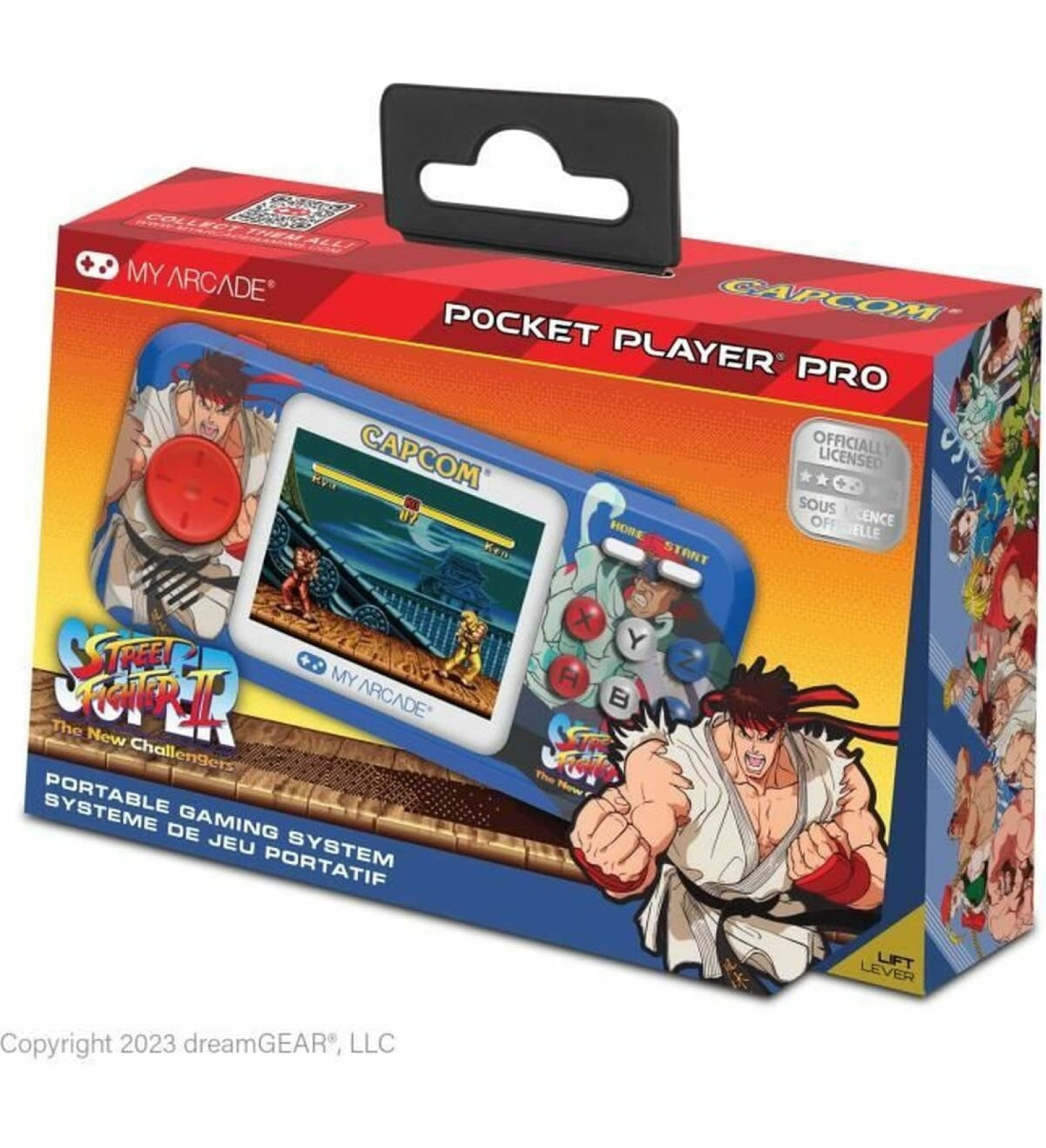 My Arcade Pārnēsājama Spēļu Konsole My Arcade Pocket Player PRO - Super Street Fighter II Retro Games