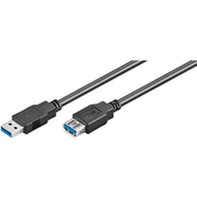 Ewent USB Kabelis 3.0 Ewent EW-100203-030-N-P Melns 3 m (3 m)