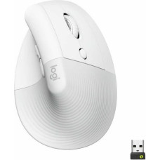 Logitech Bezvadu Pele Logitech Lift Balts Ergonomisks 4000 dpi