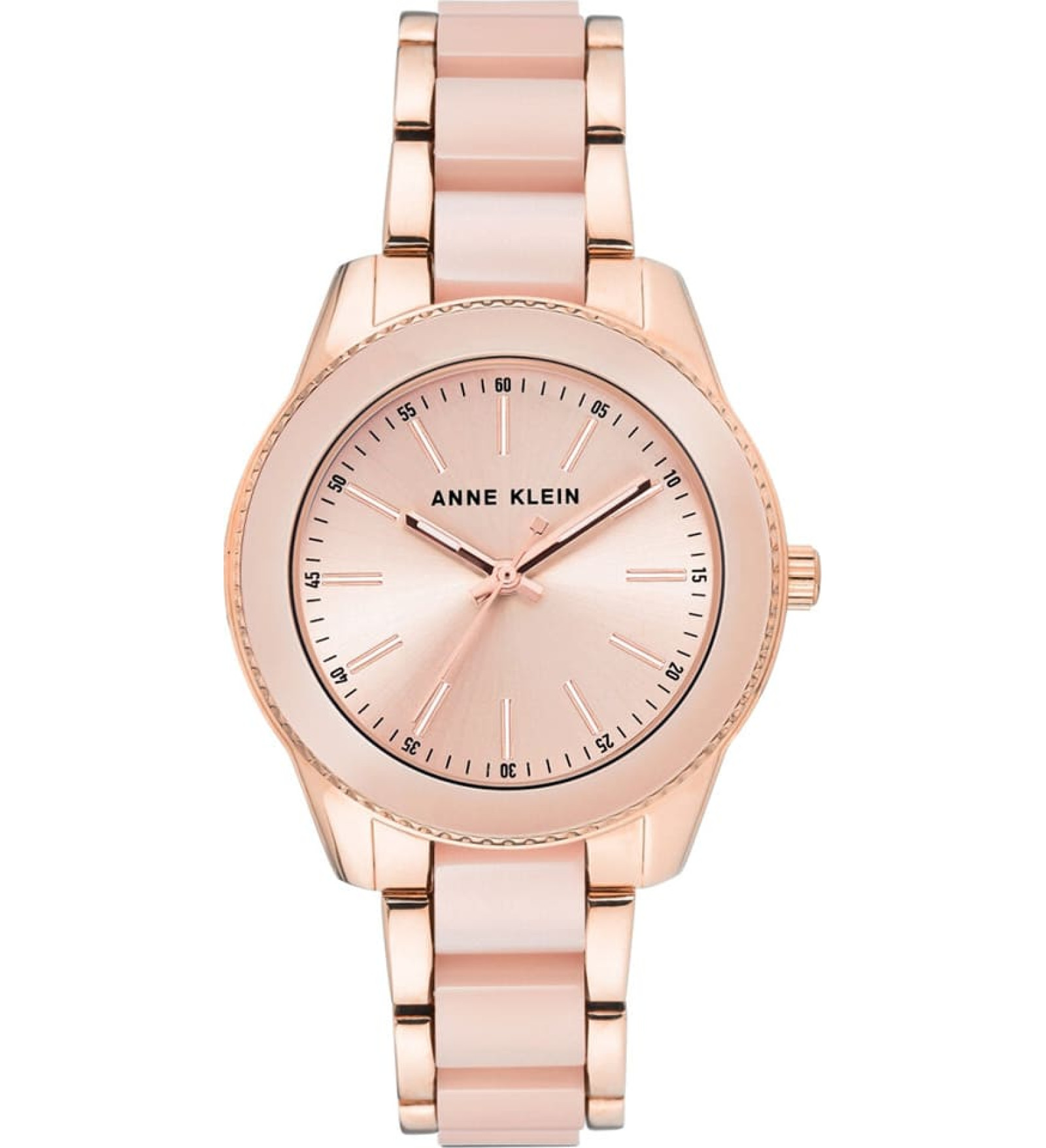 Anne Klein SIEVIEŠU PULKSTENIS Pink-Tone AK-3214LPRG + KASTĪTE