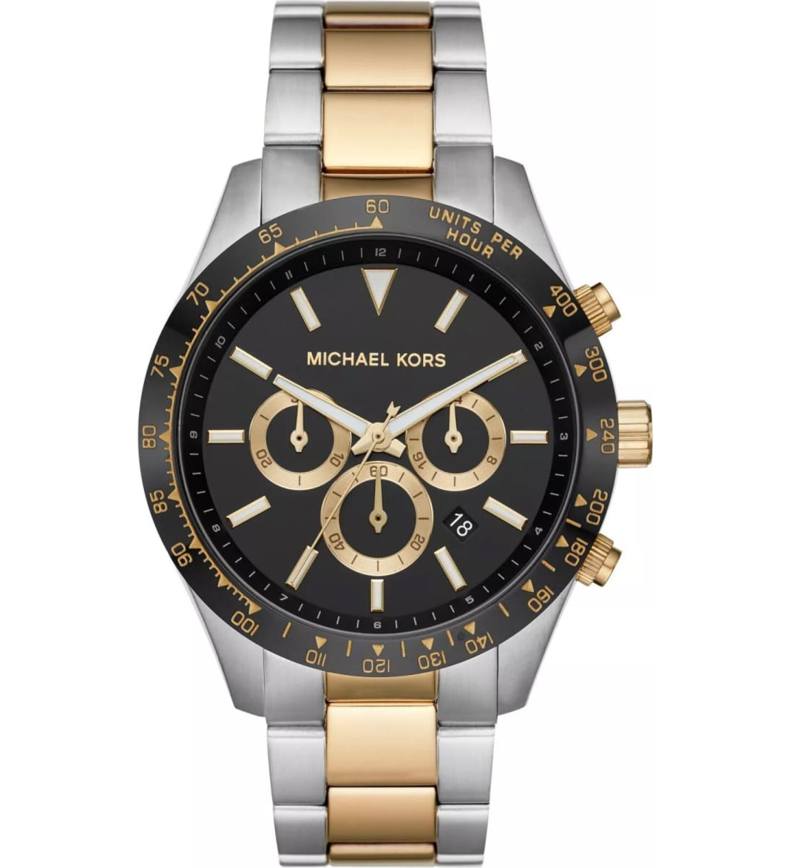 Michael Kors VĪRIEŠU PUKSTENIS Layton Chronograph MK8784 + BOX (zm009d)