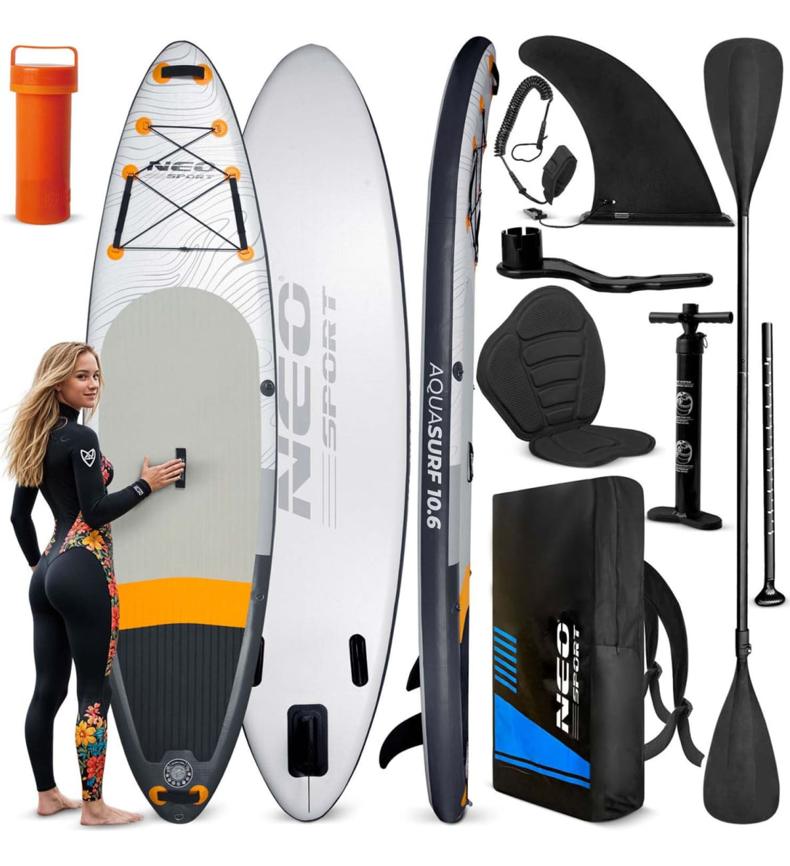 Neo-Sport SUP dēlis Aquasurf 320 x 84 x 15 cm 170201