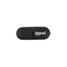 Iggual USB Zibatmiņa iggual IGG318492 Melns USB 2.0 x 1