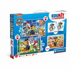 The Paw Patrol 4 Pužļu Komplekts The Paw Patrol Clementoni Edukit