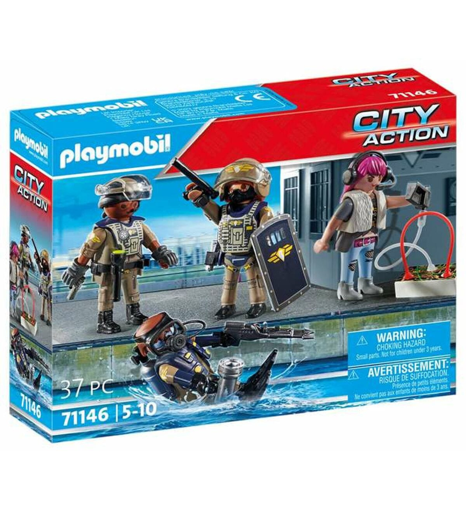 Playmobil Playset Playmobil City Action 37 Daudzums