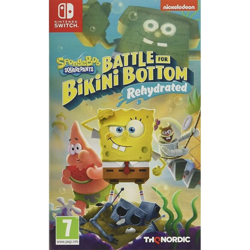 Nintendo Videospēle priekš Switch Nintendo SPONGEBOB SQUAREPANTS: REHYDRATED