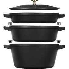 Zwilling Кастрюля Zwilling La Cocotte Чёрный Чугун 1 Предметы Ø 24 cm 1 kg 4,2 L (1 штук)