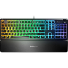 Steelseries Klaviatūra SteelSeries Apex 3  Melns Qwerty US