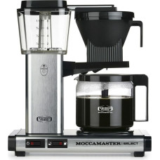 Moccamaster Капельная кофеварка Moccamaster Чёрный Сталь 1520 W 1,25 L