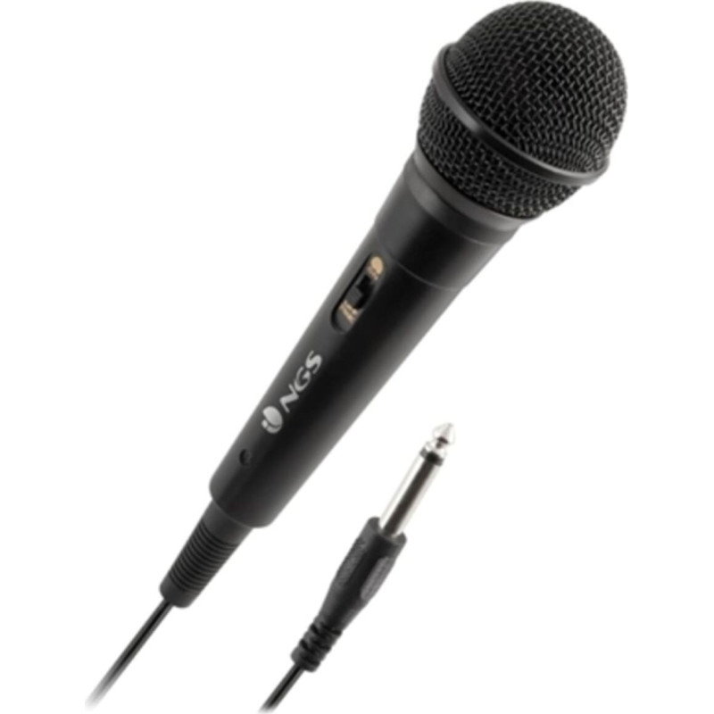 NGS Karaoke Mikrofonu NGS ELEC-MIC-0001 Melns (6.3 mm)