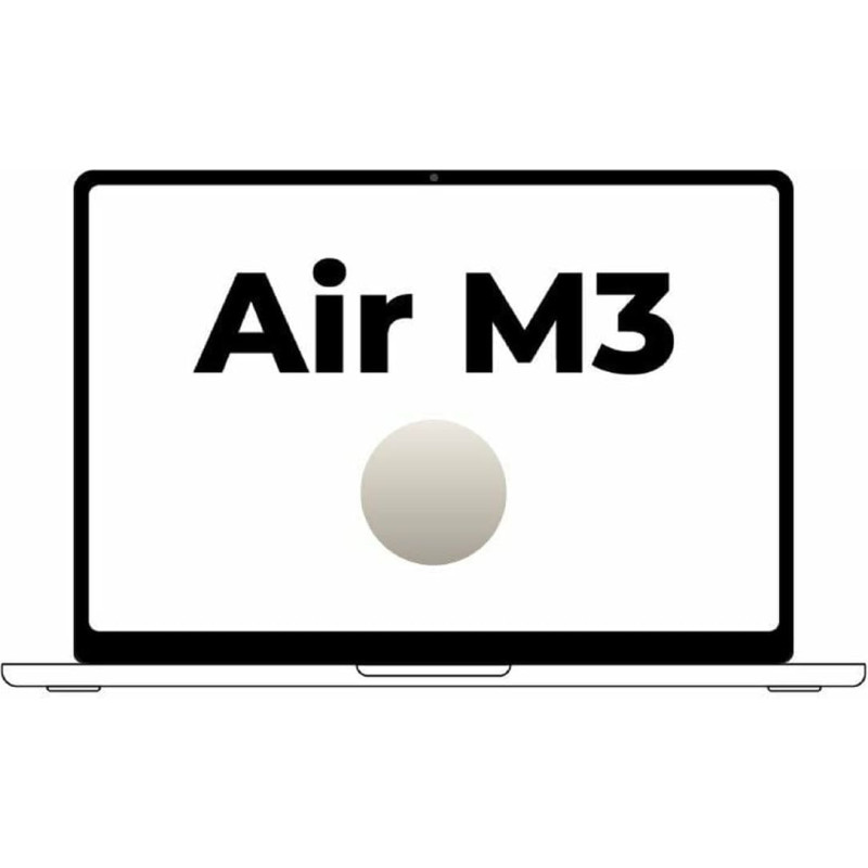 Apple Portatīvais dators Apple Macbook Air 13,6' MXCU3Y/A M3 16 GB RAM 512 GB SSD