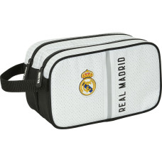 Real Madrid C.f. Дорожный несессер Real Madrid C.F. Белый Серый Спортивный 26 x 15 x 12.5 cm