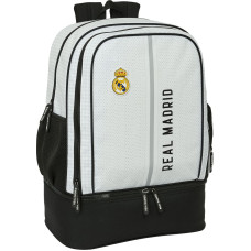 Real Madrid C.f. Спортивные рюкзак Real Madrid C.F. 24/25 Белый Серый 35 x 50 x 24 cm