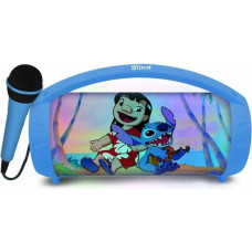 Lexibook Bluetooth Skaļrunis ar Karaoke Mikrofonu Lexibook Stitch Disney Zils