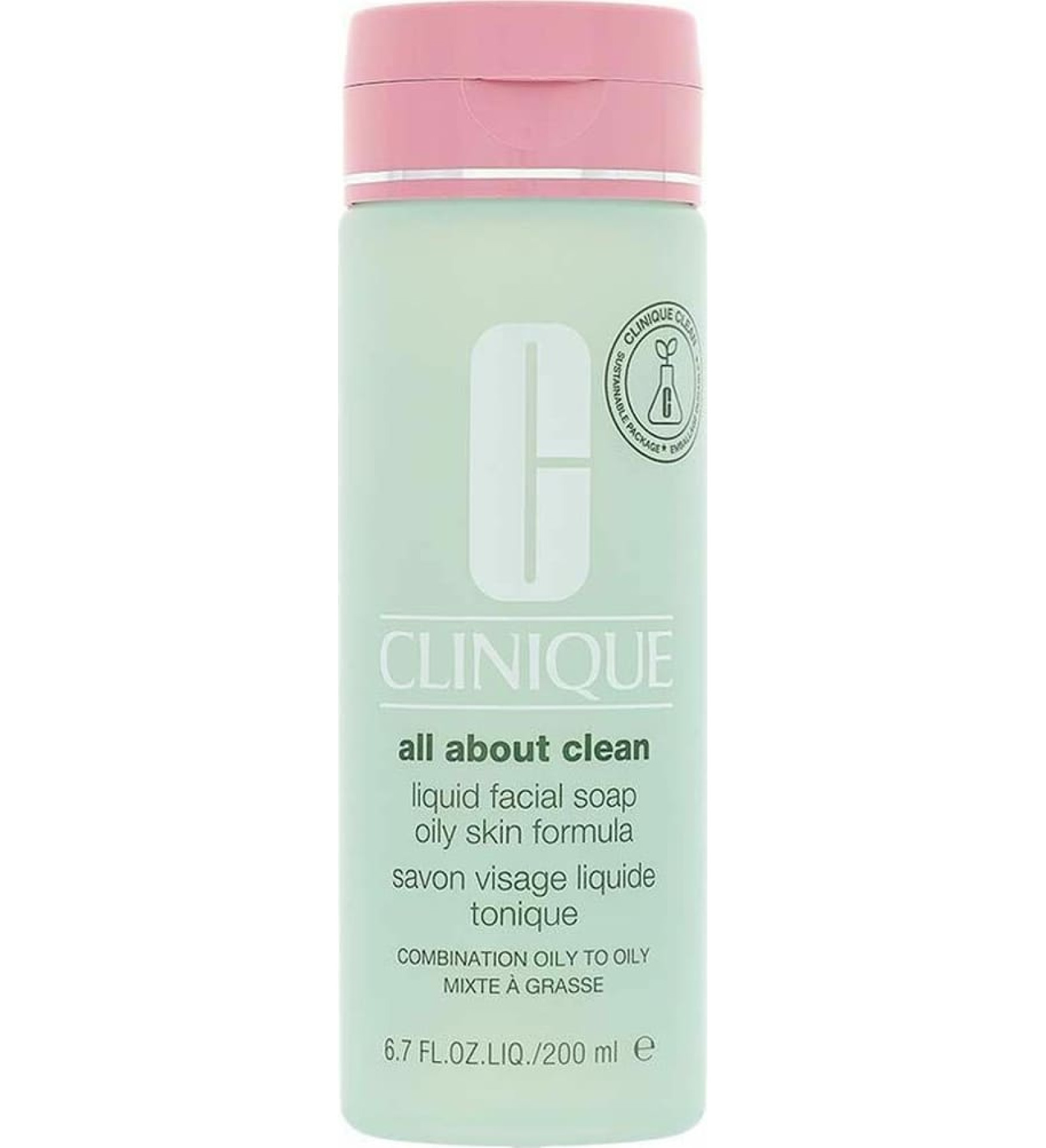 Clinique Sejas tīrīšanas želeja Liquid Facial Soap Oily Skin Clinique KI00830 200 ml (1 gb.)