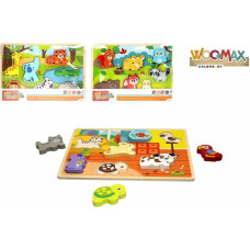 Colorbaby Puzle un domino komplekts Colorbaby