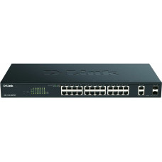 D-Link Переключатель D-Link DGS-1100-26MPV2/E Чёрный