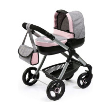 Reig Leļlu Ratiņi Reig Stule Pram Pelēks 63 cm